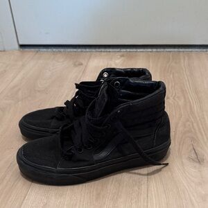 Vans Black Skateboard Shoes